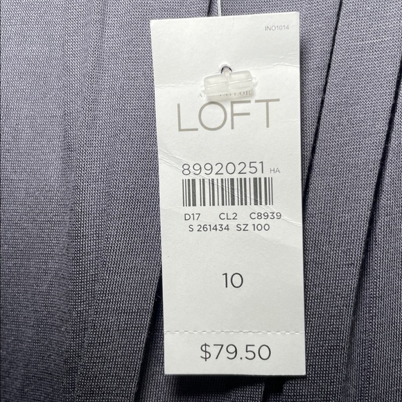 Loft colour block knee length dress sz 10 - Picture 5 of 7